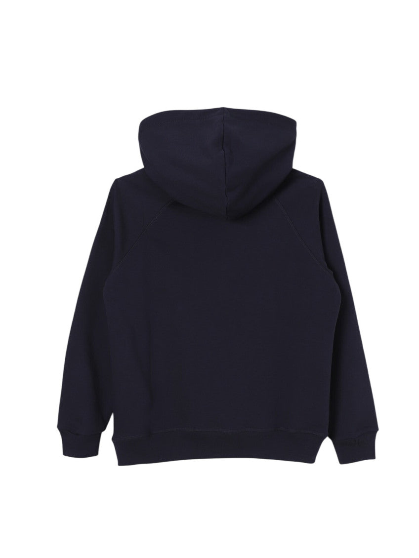 Boys Blue Logo Hoodie 2