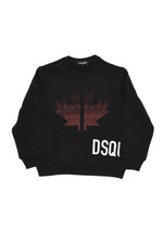 Boys Black Graphic Sweatshirt 1