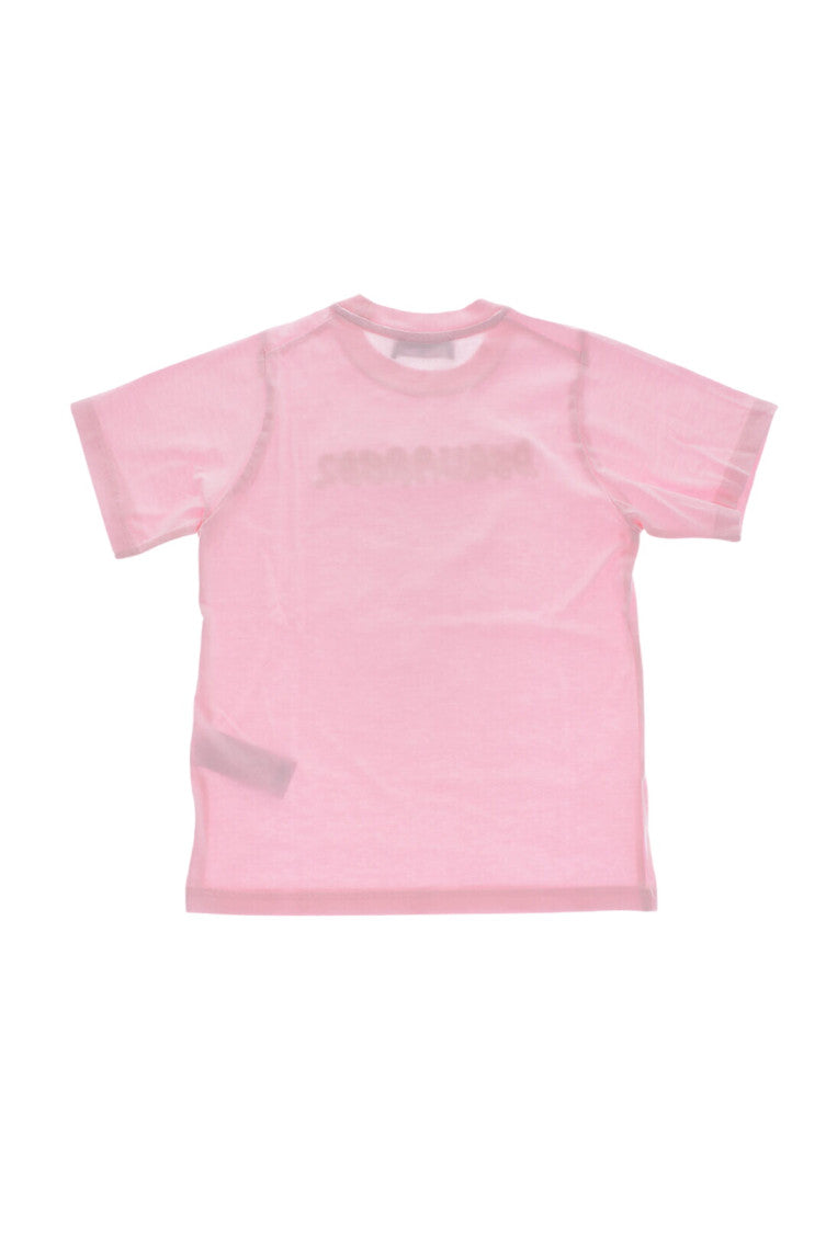 Girls Pink Logo T-Shirt 2