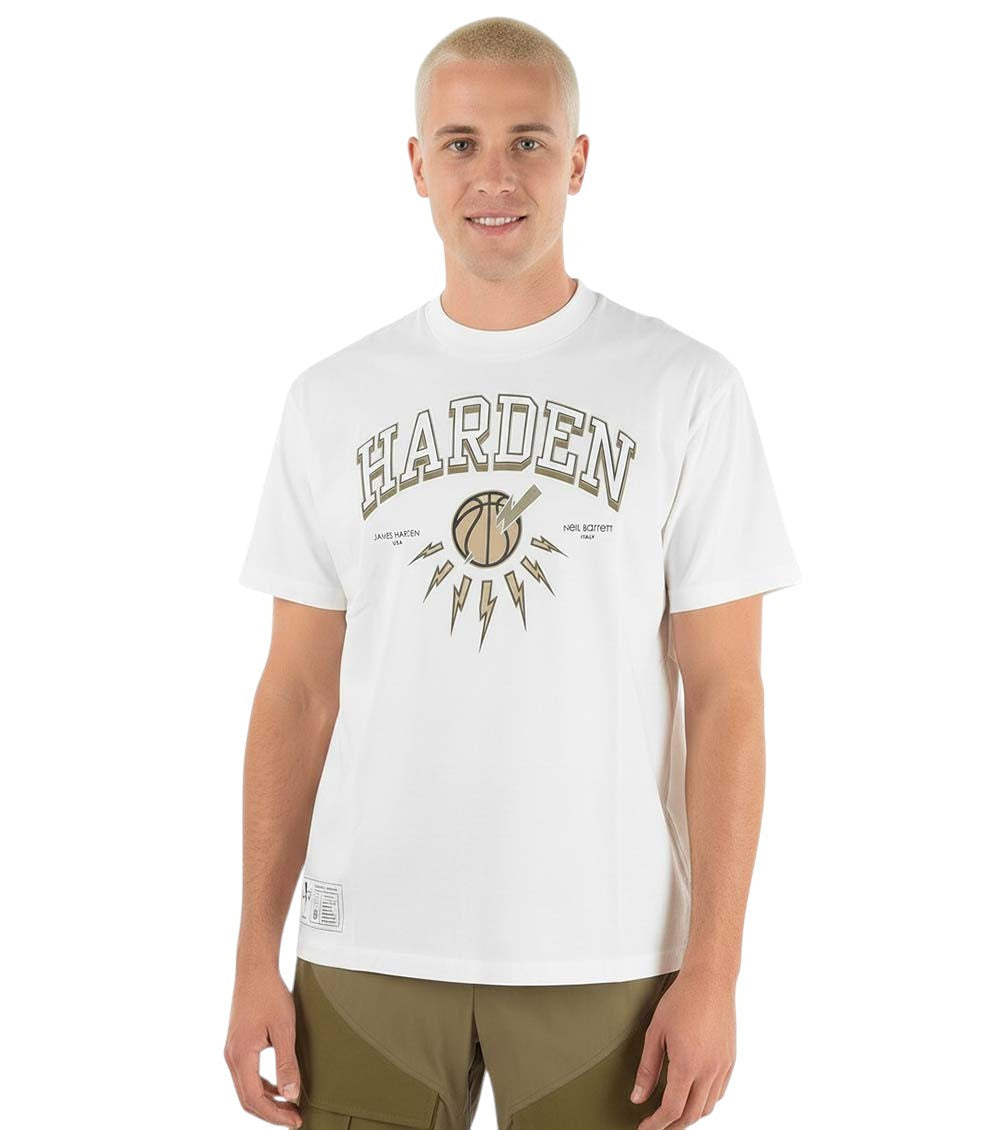 White Crew Neck T-Shirt 1