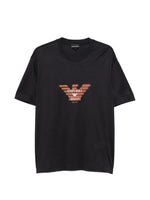 Black Crew Neck Logo T-Shirt 1