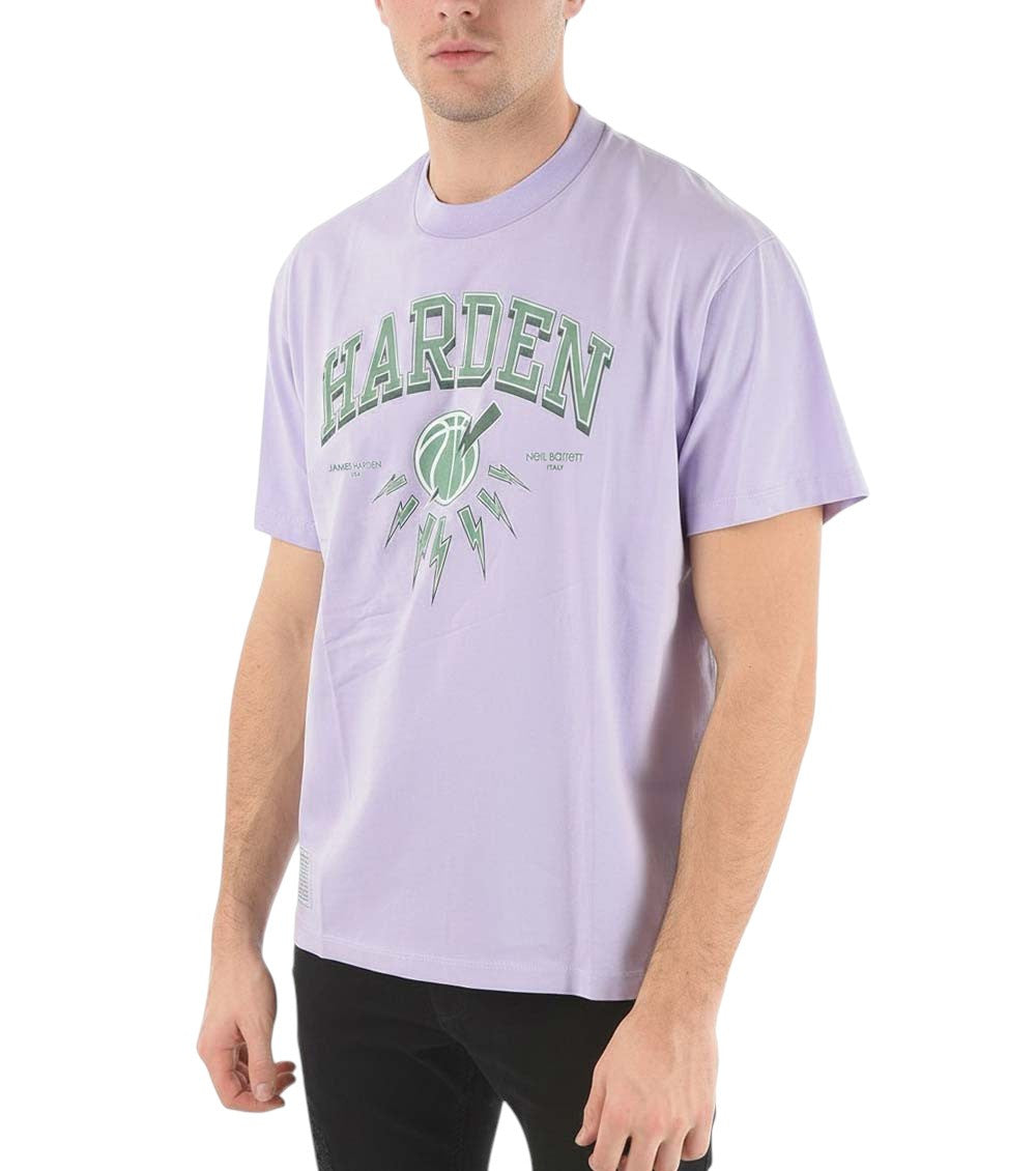 Light Purple Crew Neck T-Shirt 1