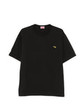 Black Regular Crew Neck T-Shirt 1