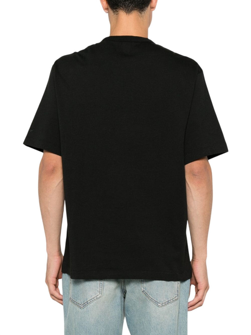 Black Regular Crew Neck T-Shirt 3
