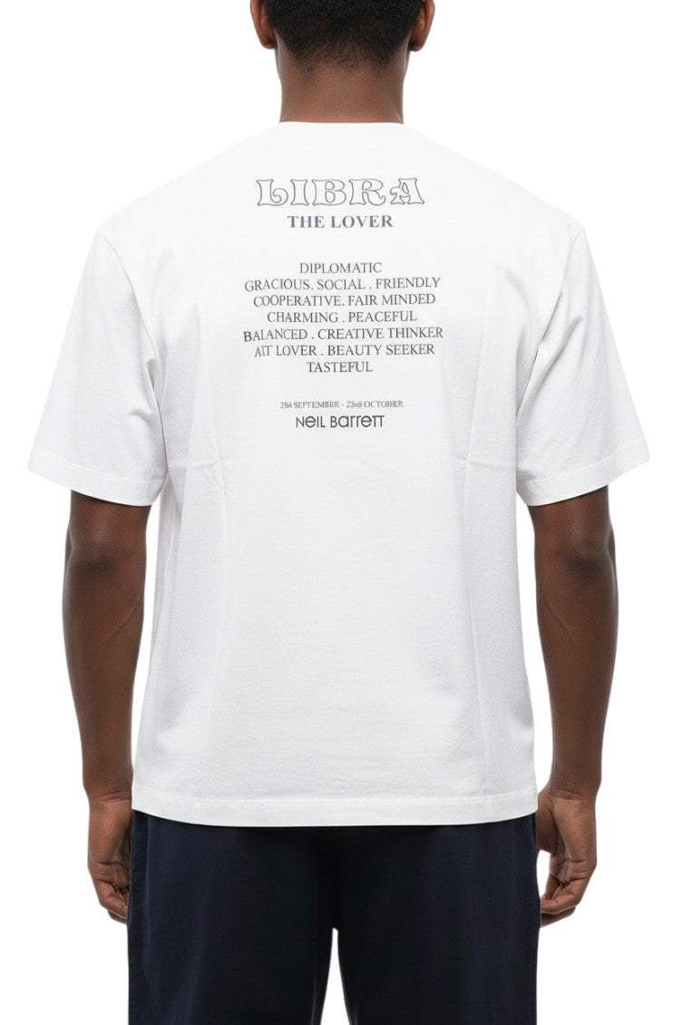 White Graphic Crew Neck T-Shirt 2
