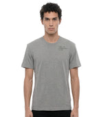 Grey Slim Crew Neck T-Shirt 1