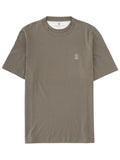 Green Logo Crew Neck T-Shirt 1