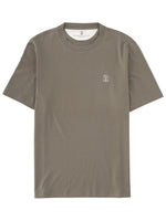 Green Logo Crew Neck T-Shirt 1
