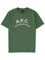 Green Crew Neck Logo T-Shirt 1