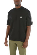 Black Solid Crew Neck T-Shirt 1
