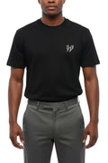 Black Slim Crew Neck T-Shirt 1