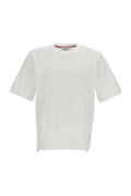 White Solid Crew Neck T-Shirt 1