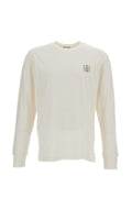Beige Full Sleeves Logo T-Shirt 1