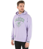 Purple Graphic Print Hoodie 1
