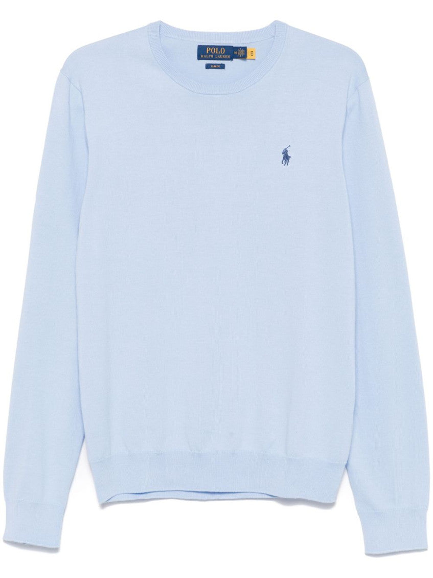Sky Blue Crew Neck Sweatshirt 1