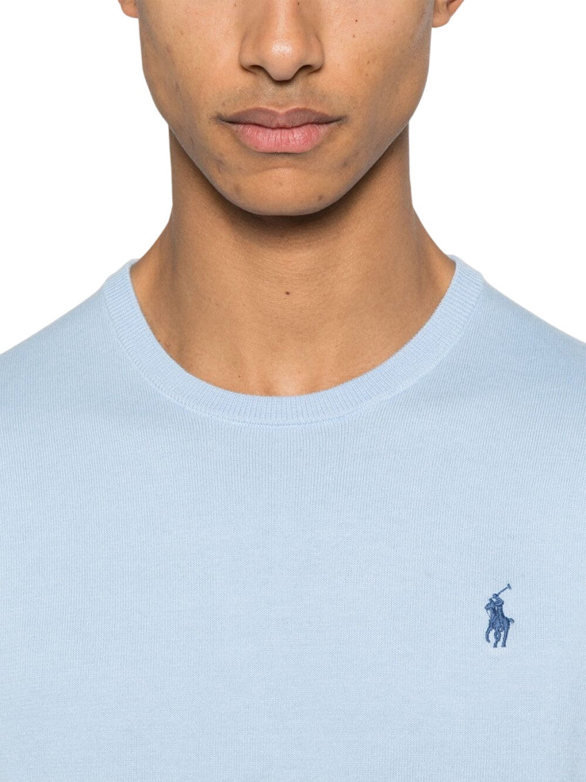 Sky Blue Crew Neck Sweatshirt 3