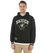 Black Relaxed Graphic Hoodie 1
