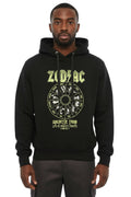 Black Graphic Print Hoodie 1