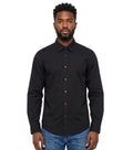 Black Regular Solid Shirt 1