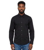 Black Regular Solid Shirt 1