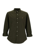 Green Slim Logo Shirt 1