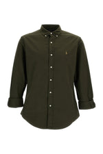Green Slim Logo Shirt 1