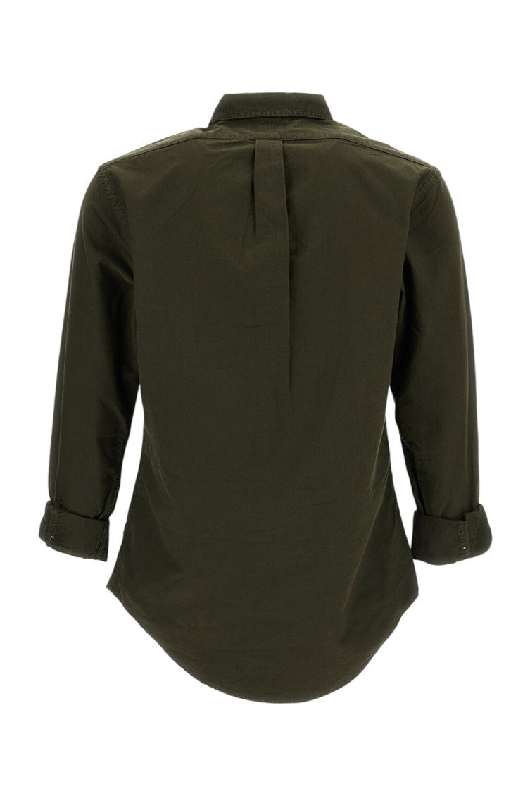 Green Slim Logo Shirt 2