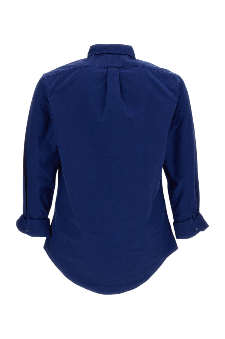 Blue Slim Logo Shirt 2