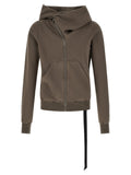 Grey Regular Zip Up Hoodie 1