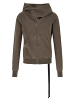 Grey Regular Zip Up Hoodie 1