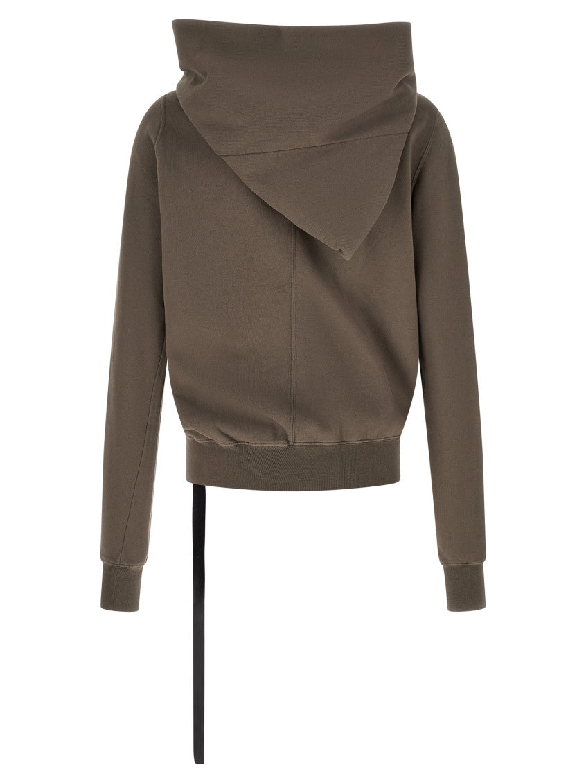 Grey Regular Zip Up Hoodie 2