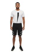 Black Regular Solid Shorts 1