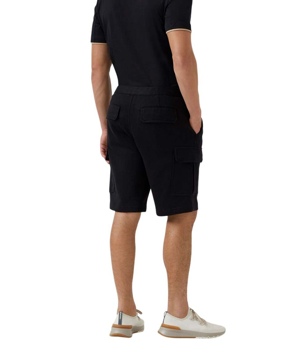 Black Regular Solid Shorts 2