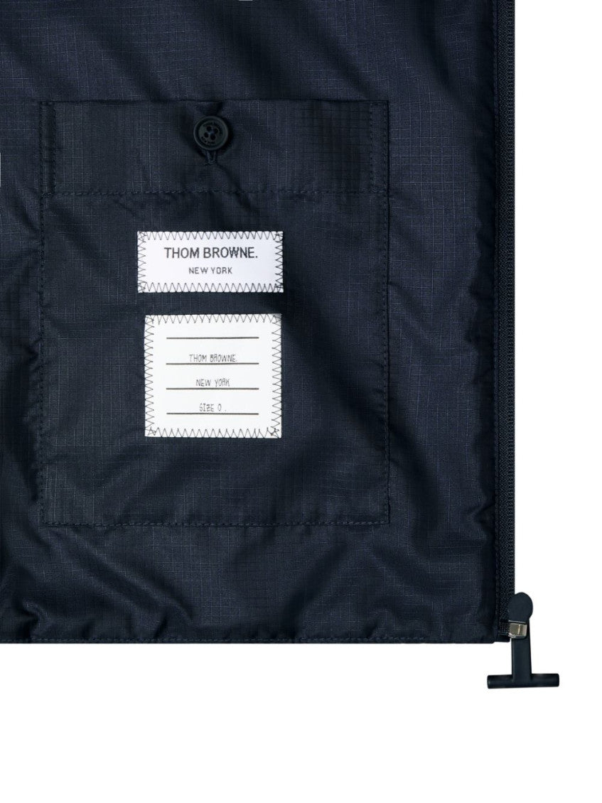 Dark Navy Quilted Hood Jacket 4