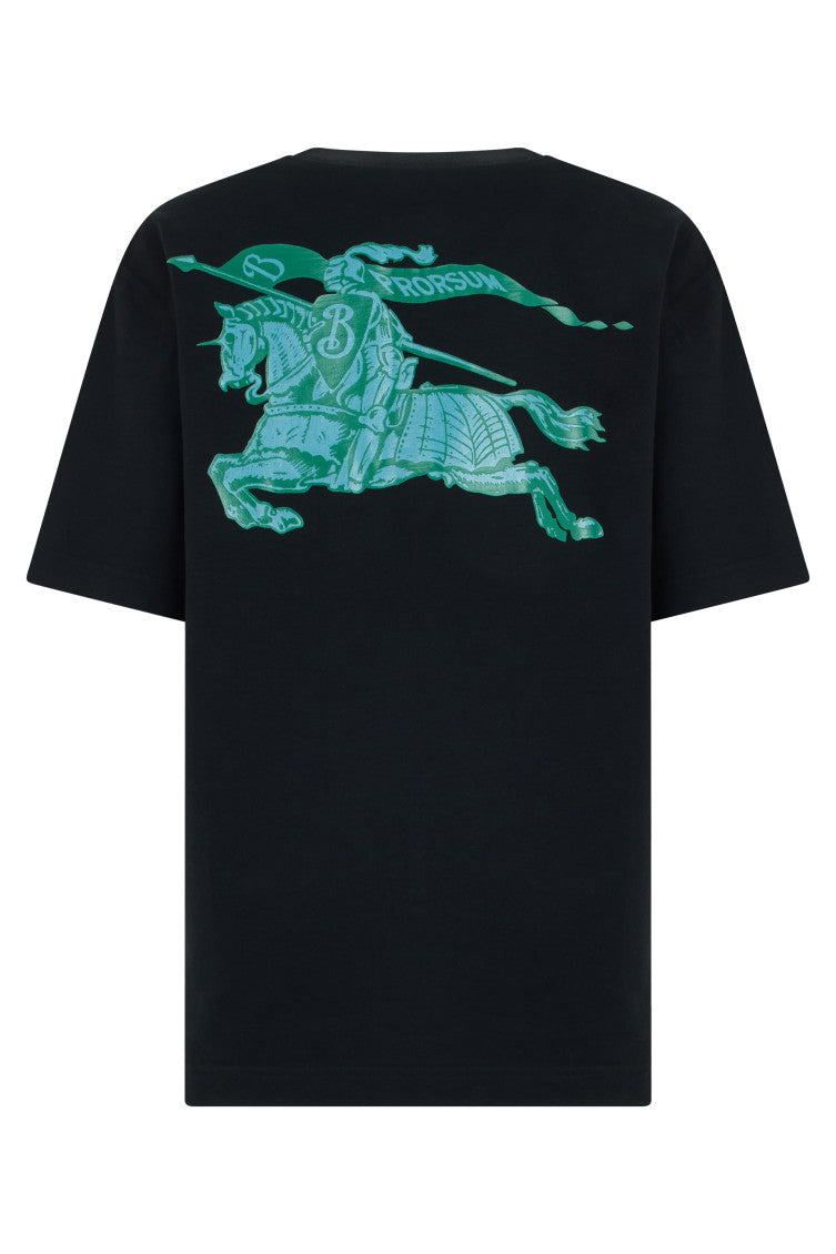 Black Logo Crew Neck T-Shirt 2