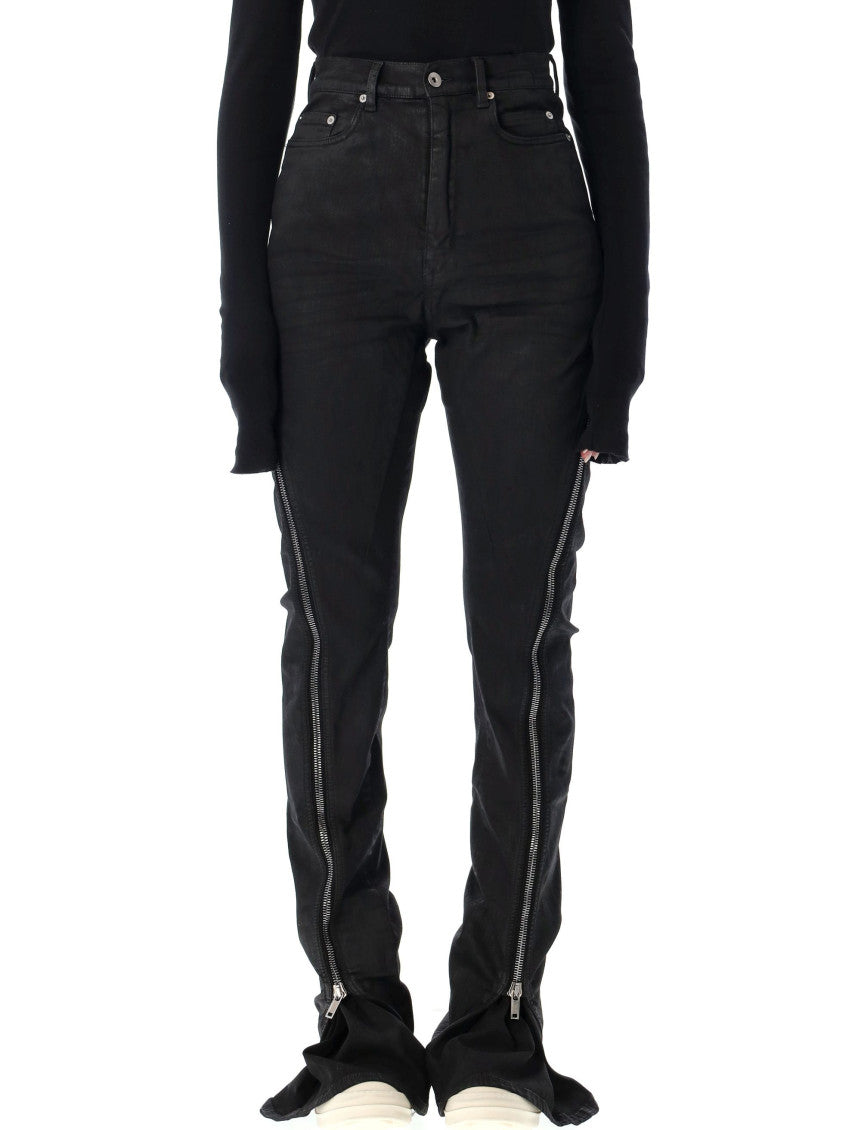 Black High Waist Jeans 1