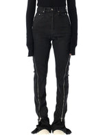 Black High Waist Jeans 1