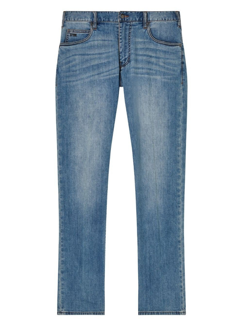 Blue Regular Mid Rise Jeans 1