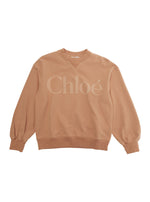 Girls Peach Logo Sweatshirt 1
