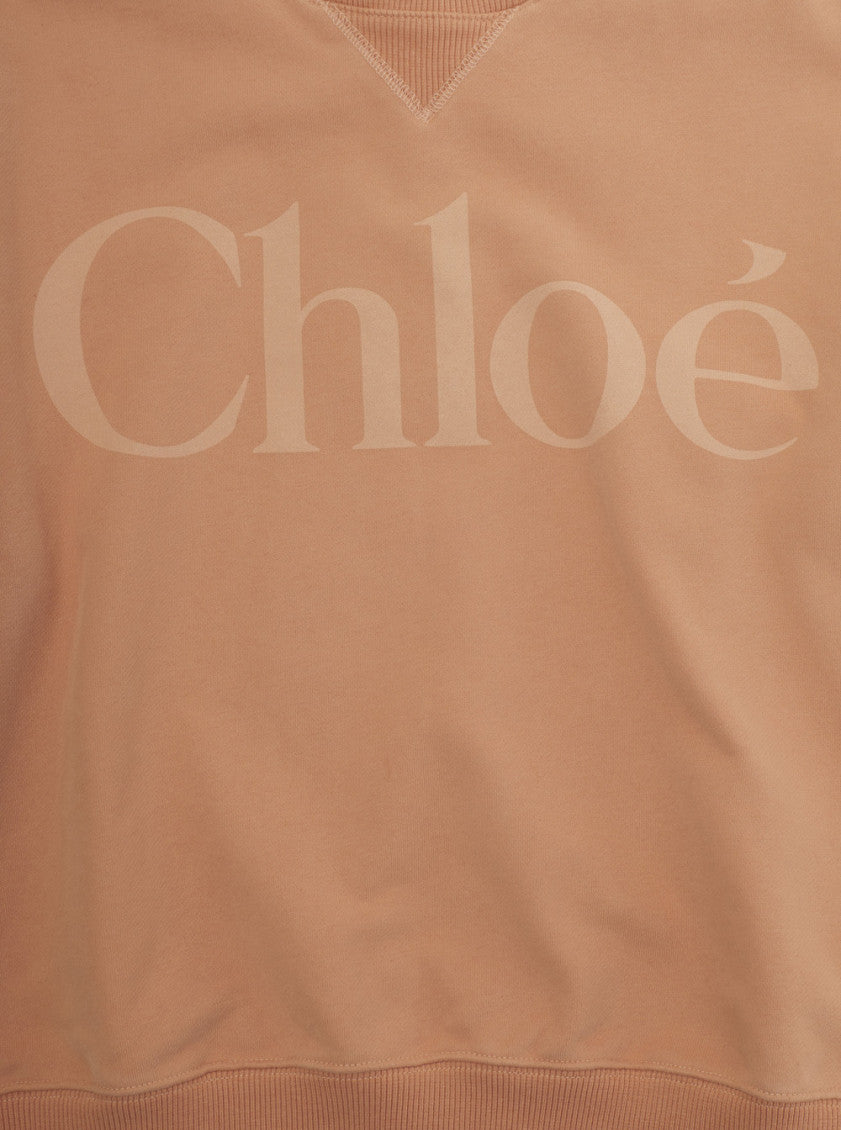 Girls Peach Logo Sweatshirt 3