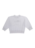 Kids White Logo Sweatshirt 1