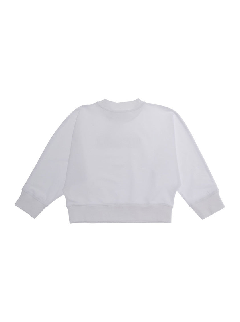 Kids White Logo Sweatshirt 2