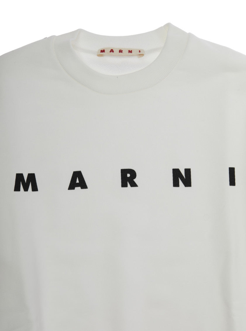 Kids White Logo Sweatshirt 3