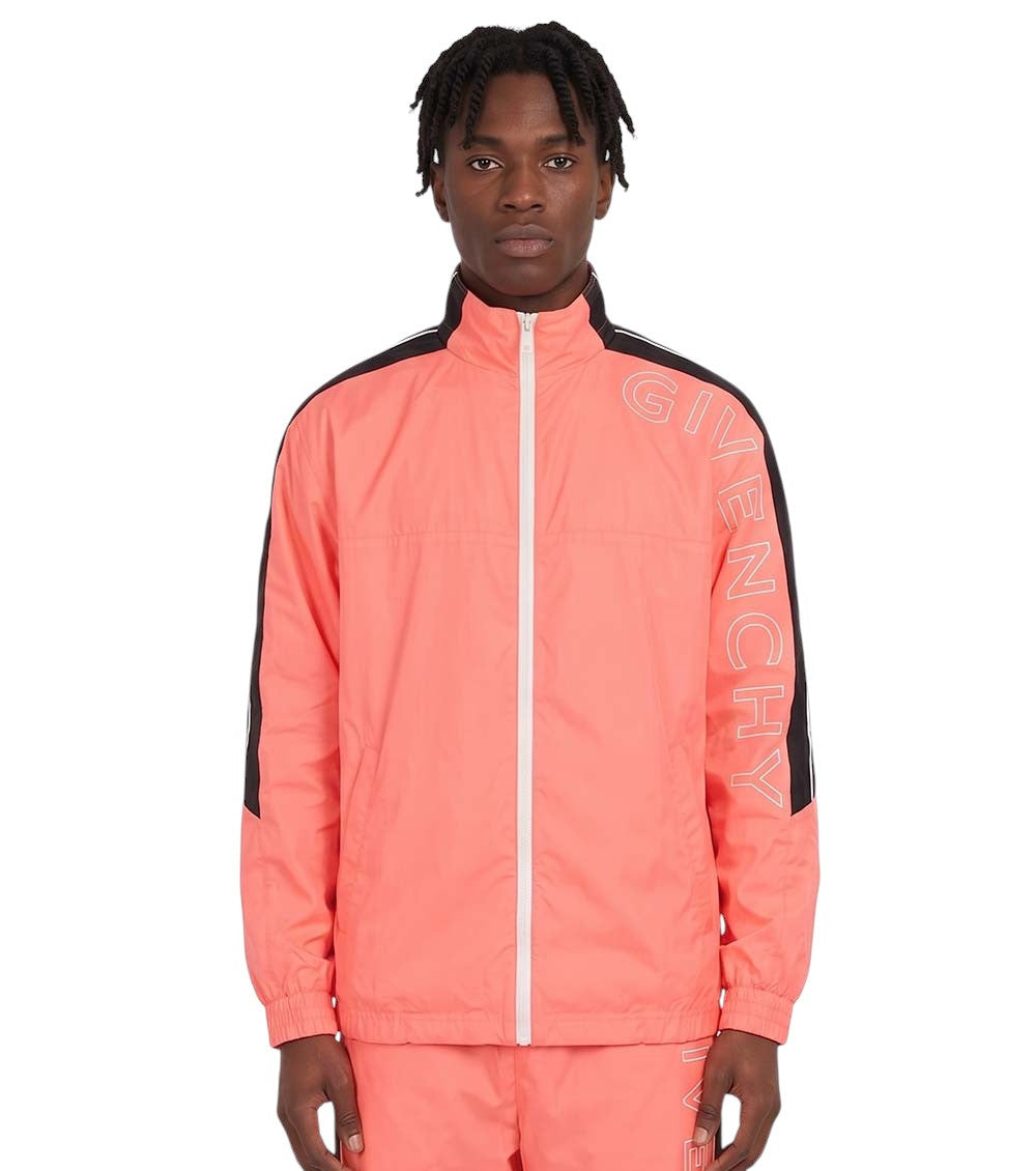 Orange Logo Track Jacket 1