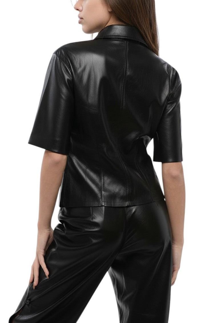 Black Tailored Solid Shirt 2