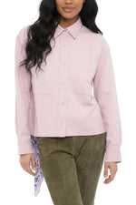 Pink Regular Solid Shirt 1