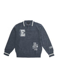 Boys Grey Graphic Sweater 1