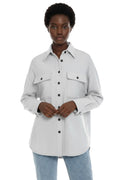 Off White Relaxed Solid Shirt 1