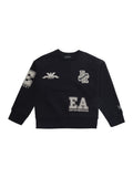 Boys Black Logo Sweater 1