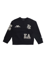 Boys Black Logo Sweater 1